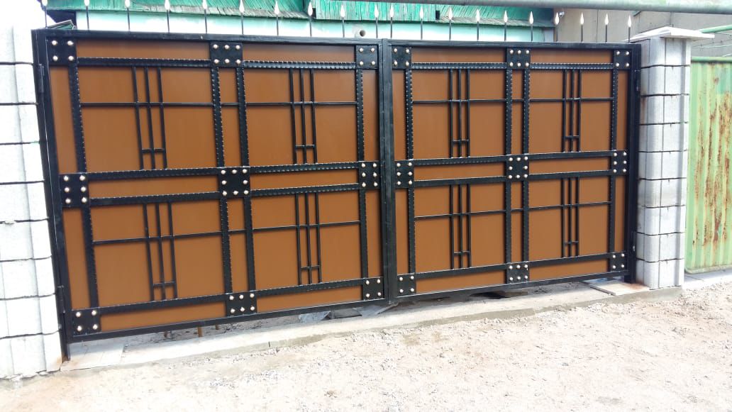 Кованые ворота - профессиональное изготовление и установка