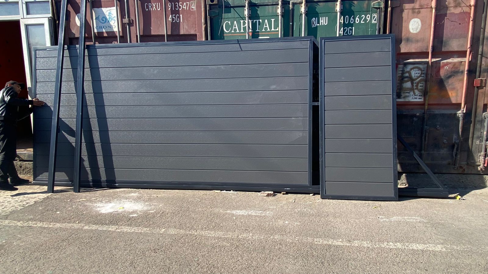 Металлические ворота - профессиональное изготовление и установка