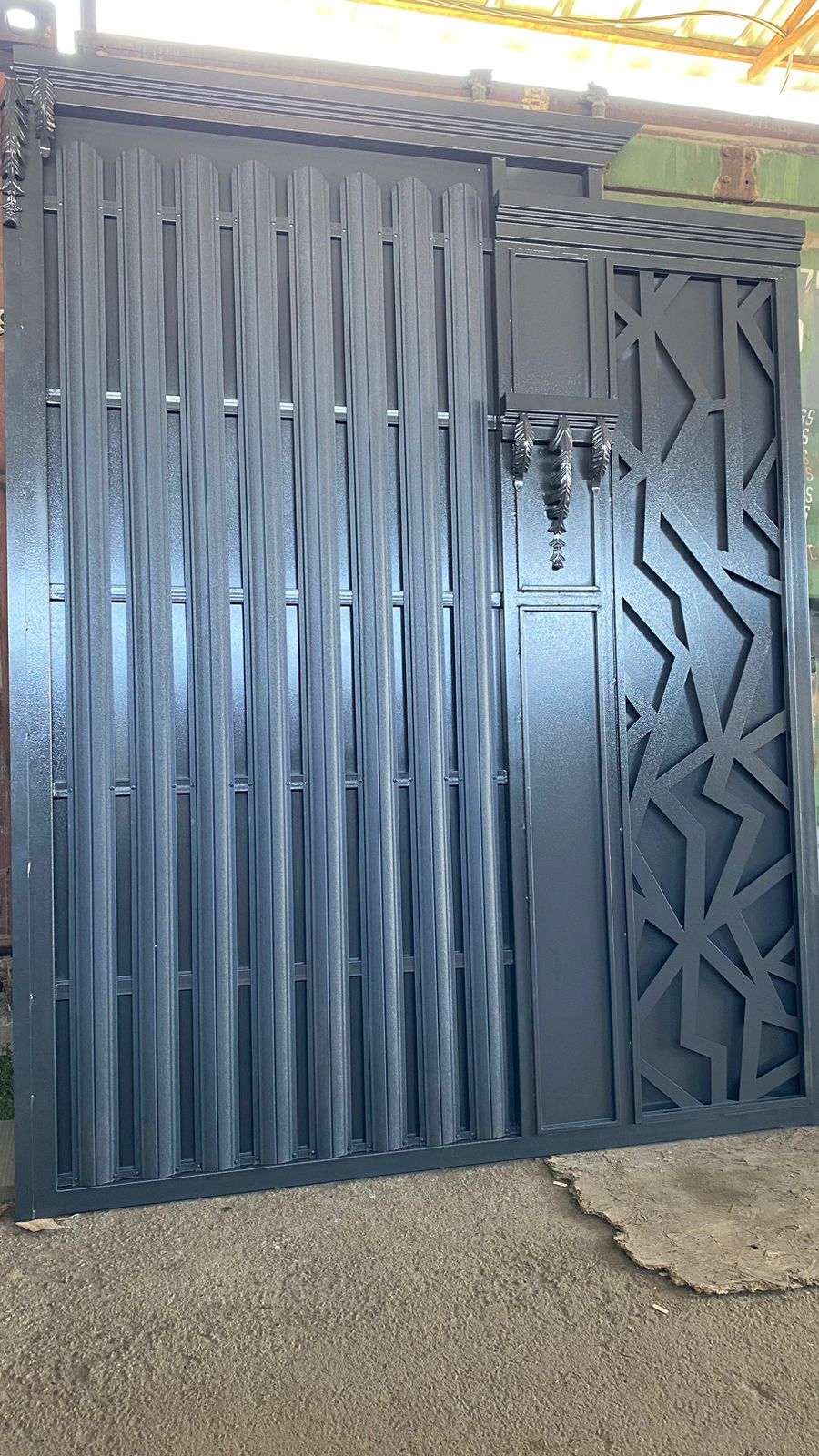 Металлические ворота - профессиональное изготовление и установка